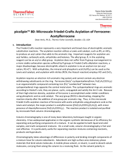 Microscale Friedel-Crafts Acylation of Ferrocene