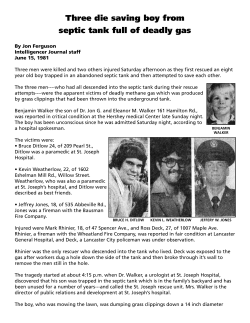 Three die saving boy from septic tank full of deadly gas