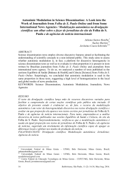 Imprimir artigo - Portal de Revistas PUC SP