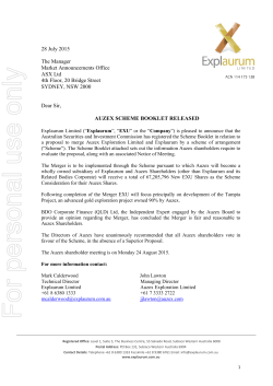 For personal use only