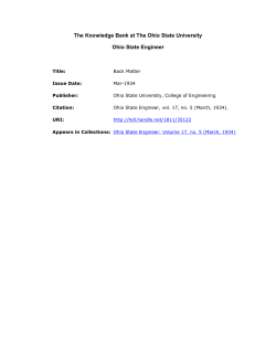Article Full Text  - Ohio State University Knowledge