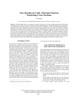 New Results on CaH2 Thermal Neutron Scattering