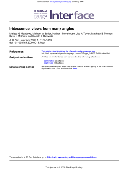 Iridescence: views from many angles