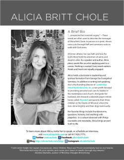 alicia britt chole - 40 Days of Decrease