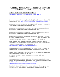 MITRA Artists Manuals