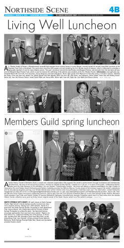 Northside Scene: Living Well Luncheon