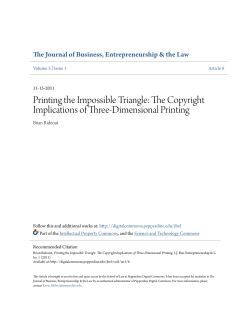Printing the Impossible Triangle