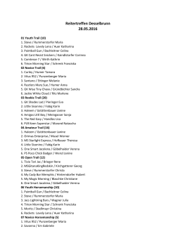 Reitertreffen Desselbrunn 28.05.2016