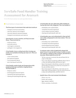 Food Safety Test