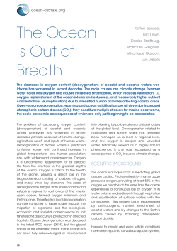 The Ocean is Out of Breath