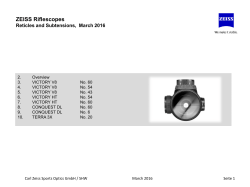 ZEISS Riflescopes