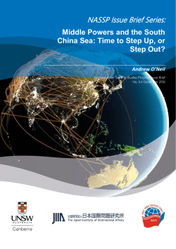 Middle Powers and the South China Sea