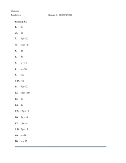 Chapter 3 Answers