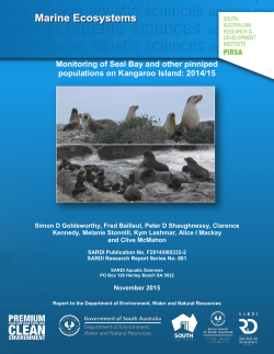 Developing population monitoring protocols for Australian