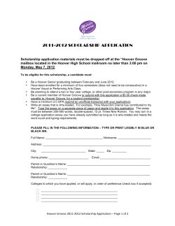 Scholarship Application