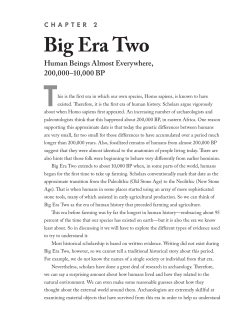Big Era 2 Summary
