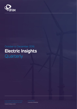 Electric Insights Quarterly