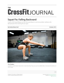 Squat Fix - CrossFit