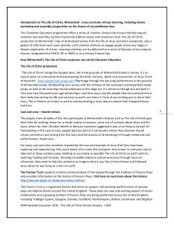 Learning activities &ndash; LOVE Wintershall Education 2016