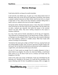 Marine Biology - Americana Intermediate School