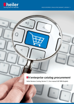 Heiler Business Catalog 7.1