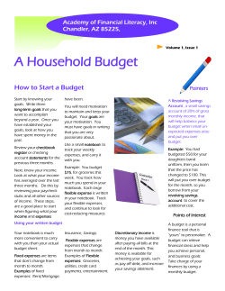 Newsletter - Academy of Financial Literacy