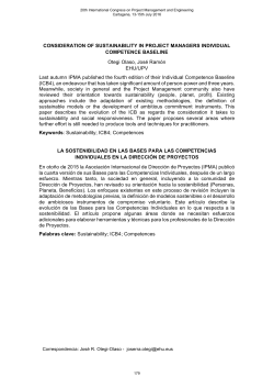 consideration of sustainability in project managers