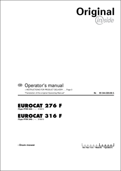 perator@s eurocat 276 f eurocat 316 f