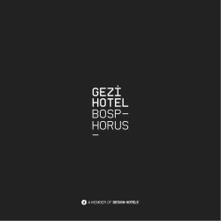 e-catalog - Gezi Bosphorus