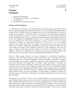 12. Heywood - Feminism (Page No. 58 to 77)