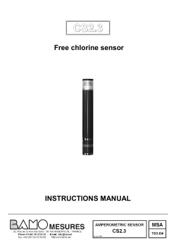 CS2.3 - BAMO Mesures SAS