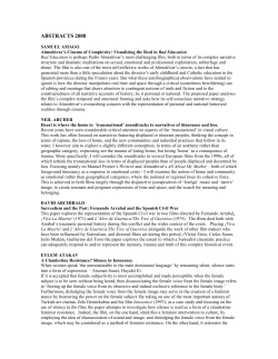 Abstracts for conf programme 2008