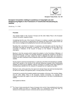 STCE 153 - European Convention relating to questions on