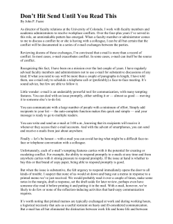 Don`t Hit Send Until You Read This