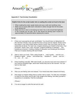 Test Anxiety Visualization Script