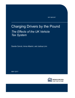 Charging Drivers by the Pound