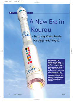 A New Era in Kourou
