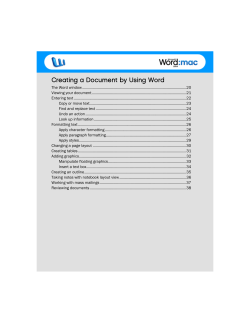 Discovering Microsoft Office