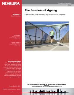 The Business of Ageing (PDF 1055KB)