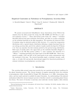 Empirical Constraints on Turbulence in Protoplanetary Accretion Disks