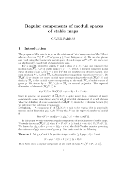 Regular components of moduli spaces of stable maps