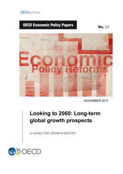 Looking to 2060: Long-term global growth prospects