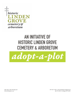 Open 9am to 5pm 365 days/year historiclindengrove.com 859&ndash;261