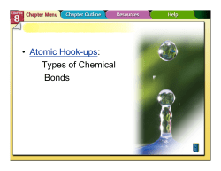 CHEMICAL BONDING [Compatibility Mode]