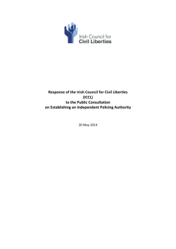Irish Council for Civil Liberties submission