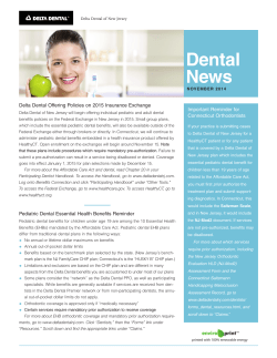 Dental News - Delta Dental of New Jersey