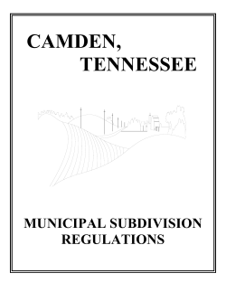 camden, tennessee - City of Camden, TN