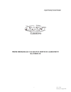 SIA Form 151 - Global Code Design