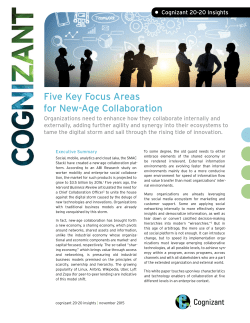 Five Key Focus Areas for New-Age Collaboration