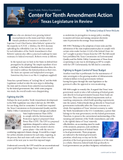 Center for Tenth Amendment Action